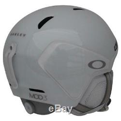 Oakley MOD3 Snow Helmet Polished White M Medium Mens Unisex Ski Snowboard