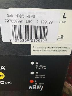 Oakley MOD5 Mips Color Matt Black Size L (59-63cm) NEVER USED