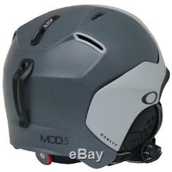 Oakley MOD5 Snow Helmet Adult Size L Large Matte Grey Mens Womens Ski Snowboard
