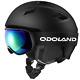 Odoland Ski Helmet And Goggles Set, Snowboard Helmet Glasses For Men, Women &