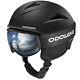 Odoland Ski Helmet With Vlt 18% Ski Goggles For Skiing And Snowboard, Light