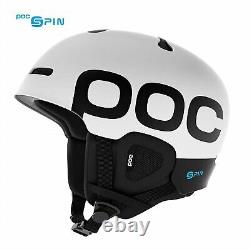POC Auric Backcountry SPIN Ski + Snowboard Helmet M/L, Hydrogen White