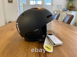 POC Fornix MIPS Ski Snowboard Helmet 51-54cm XS-S Small Uranium Black Brand New