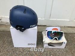 POC Fovea Goggles + Auric Cut Helmet (M-L)