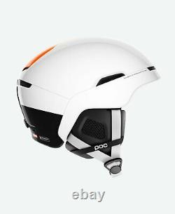 POC Obex BC Backcountry Spin Ski / Snowboard Helmet Hydrogen White / Orange M-L