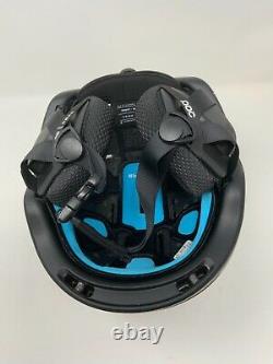 POC Obex Spin Communication Uranium Black Size M-L 55-58 Ski Snowboard Helmet Ne