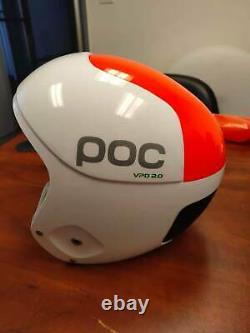 POC Orbic Skull Comp Hydrogen White M/L(55/56-57/58) shortened strap Helmet