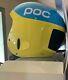 Poc Skull Comp 2.0 Ski Helmet, New, Blue/yellow, Large 57-58