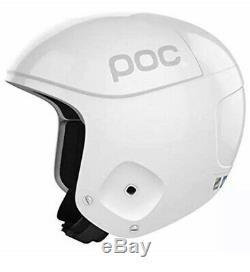 POC Skull Orbic X SPIN Ski Racing Helmet Hydrogen White Small 53/54 NEW