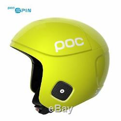 POC Skull Orbic X Spin, High Speed Race Helmet, Hexane Yellow, Large