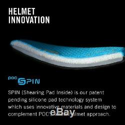 POC Skull Orbic X Spin, High Speed Race Helmet, Hexane Yellow, Large