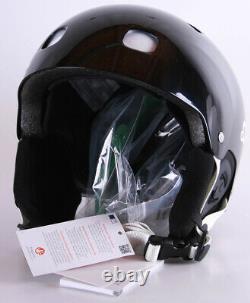 POC Snowboard Ski Helmet Receptor Bug Uni Uranium Black/White XS 51 cm-52 CM