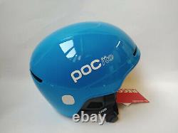 POCito Fornix SPIN Fluorescent Blue Junior Ski Snowboard Helm Gr. M/L