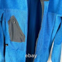 Patagonia Jacket Mens L XL Northwall Ski Snow Soft Shell Grid Teal Blue READ