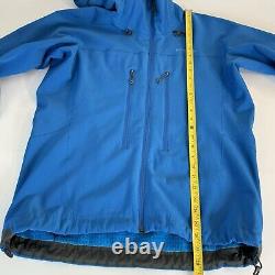 Patagonia Jacket Mens L XL Northwall Ski Snow Soft Shell Grid Teal Blue READ