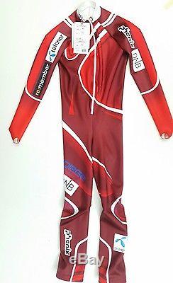 Phenix Norway Alpine Team Jr DH Ski Racing Suit Junior 170 (XL) Red non padded