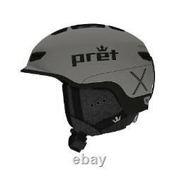 Pret Fury X Snow Helmet Men's Medium / Primer Grey