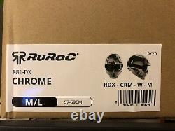 RG1-DX HELMET CHROME 19/20, Size M/L Winter sports helmet NEW RRP £279.99