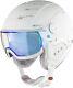 Rrp £149.99 Alpina Jump 2.0 Vm Ski And Snowboard Helmet White-white Matt 52-54
