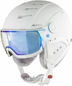 RRP £149.99 ALPINA Jump 2.0 Vm Ski and Snowboard Helmet white-white matt 52-54
