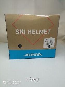 RRP £163ALPINA Jump 2.0 Vm Ski and Snowboard Helmet 52-54