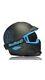 Ruroc Rg-1 Dx Helmet. Black Ice/blue. Used. Sz S (54-57). With Gopro Mount