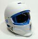 Ruroc Rg-1 Rg1 Full Face Snowboard Ski Helmet White Ice Blue Size Medium Large