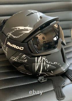 RUROC RG1-DX CHAINBREAKER Ski Snowboard Helmet M/L (57-59cm) Black Season 19/20
