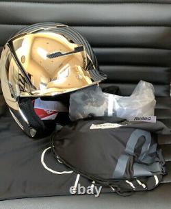 RUROC RG1-DX CHROME Ski Snowboard Helmet M/L (57-59cm) Metallic Season 19/20 NWT