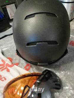 RUROC RG1-DX Ski/Snowboard Helm Farbe Black Größe M/L (57 60 cm)