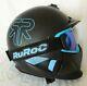Ruroc Rg1-x Black Ice Snowboarding/ski Helmet With Goggles/mask/visor Free P&p