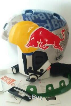 Red Bull Helm POC Skateboard Snowboard Ski BMX Mtb Downhill Helmet Casco S