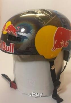 Red Bull Helm Snowboard Ski Skateboard BMX Downhill MTB Helmet Casco Tsg (L- XL)