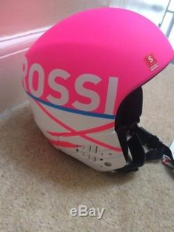 Rossignol Ski Race Helmet 55-56cm Pink/White