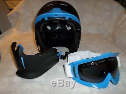 RuRoc RG1-X Snowboard / Ski Helmet with Goggles M / L 57-61cm