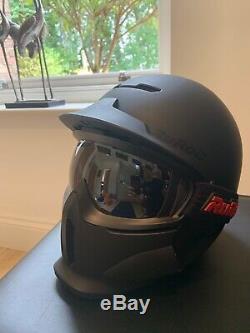 Ruroc Black RG1-X Ski/Snowboard Helmet Used Size YL