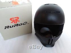Ruroc Black Ski/Snowboard Helmet & Goggles worn by Martin Bell