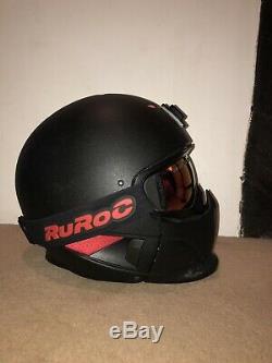 Ruroc Black Ski/Snowboard Helmet- Lightly Used
