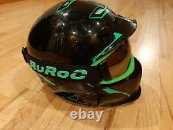 Ruroc Chaos Viper RG1-DX Helmet / Goggles Sz XL Snowboarding Evolution Decal