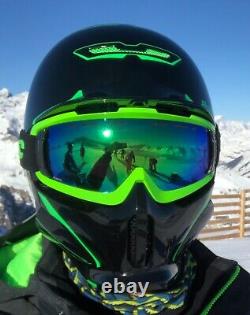 Ruroc Helmet with Goggles RG1-DX Chaos Viper XL/XXL Snow Sport Ski Snowboard