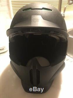 Ruroc RG1 CORE Outdoor Winter Sports Green & Black Helmet (YL/S)