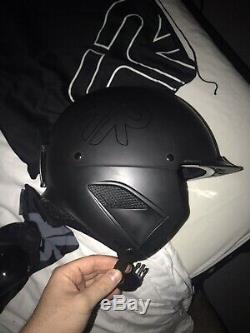 Ruroc RG1 Core Ski Helmet XL Size 59-63cm Matt Black Very Good Condition