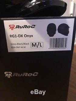 Ruroc RG1-DX BLACK ONYX Helmet M/L 2018 NEW