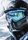 Ruroc Rg1-dx Black Ice Full Face Snowboard/ski Helmet, Xl/xxl 60-64cm