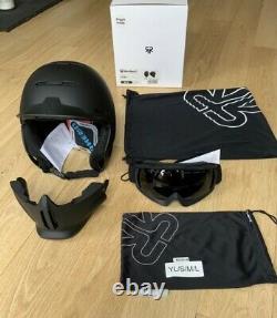 Ruroc RG1-DX Core (Black) 2020/21 Skiing / Snowboarding Helmet Size M/L 57-59 cm