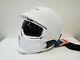 Ruroc Rg1-dx Ghost White M/l Ski Snowboard Helmet With Shockpods Bluetooth Audio