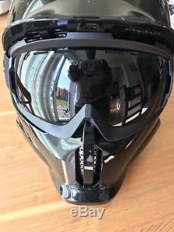 Ruroc RG1-DX Onyx XL (61cm) Full Face Helmet Snowboard/Esk8/Boosted Board