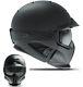 Ruroc Rg1-dx Ski Snowboard Helm Chrome Ltd Ice Reaper Forge Titan Helmet