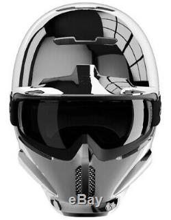 Ruroc RG1-DX Ski / Snowboard Helm Chrome M/L (57-59cm)