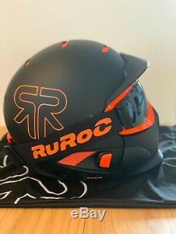Ruroc RG1-DX Ski/Snowboard Helmet Black Nova Size YL/S (54-56cm)